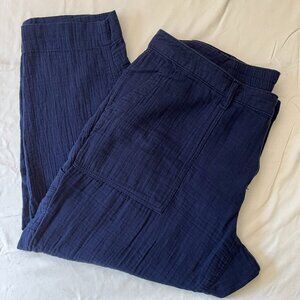 Old Navy Cotton Guaze ankle pants